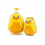 Travel Tots Duck - Kids Luggage & Backpack Set