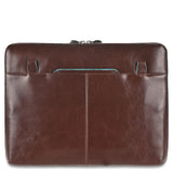 Leather notepad holder,A4 format, stowaway handles, shoulder strap and iPad®/iPad®Air compartment Stationery