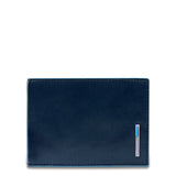 Men’s wallet with flip up ID window, coin pocket and credit card slots Blue Square