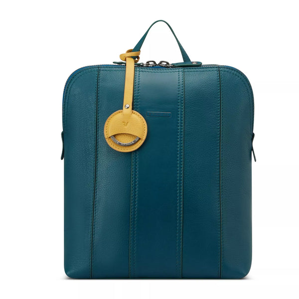 bristol small leather backpack blue BRISTOL Business backpack – Travellers