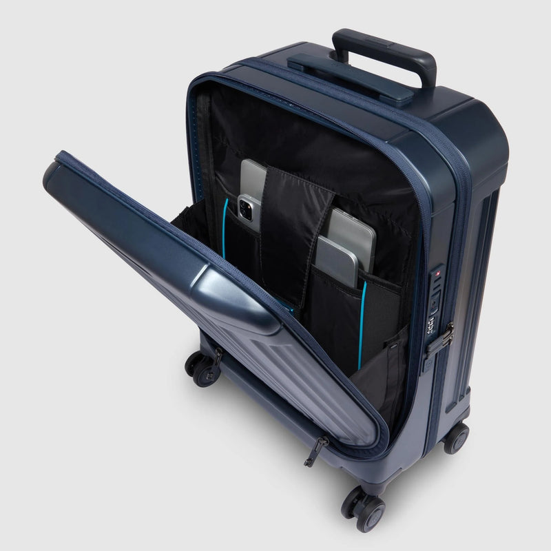 PQL 4 wheel cabin suitcase for laptop 17,3"