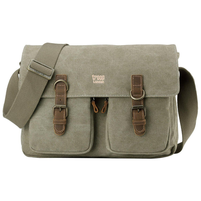 CANVAS LAPTOP MESSENGER BAG