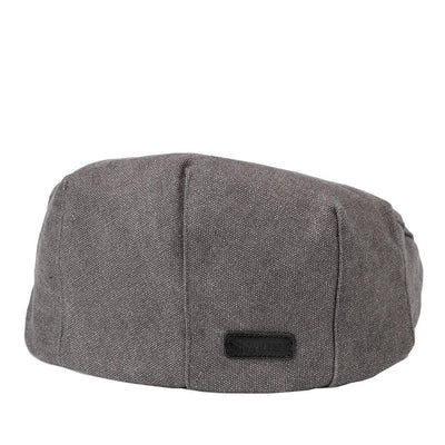 Canvas Old School Style Hat, Flat Cap, Shelby Newsboy Cap