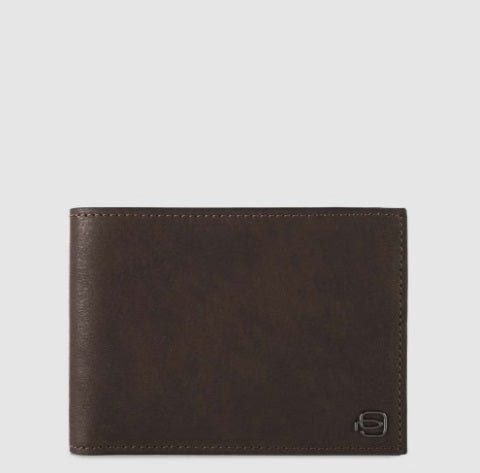 Black Square Men’s wallet with coin pocket