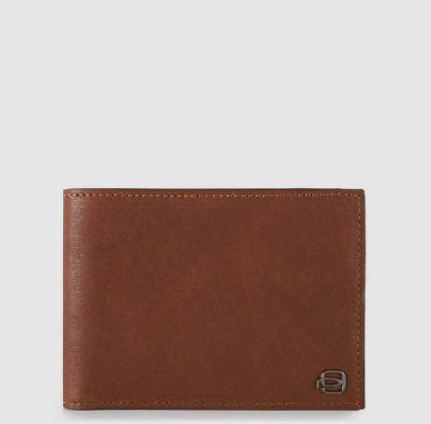 Black Square Men’s wallet with coin pocket