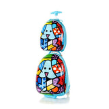 Britto for Kids - Luggage and Backpack Set - Blue Dog