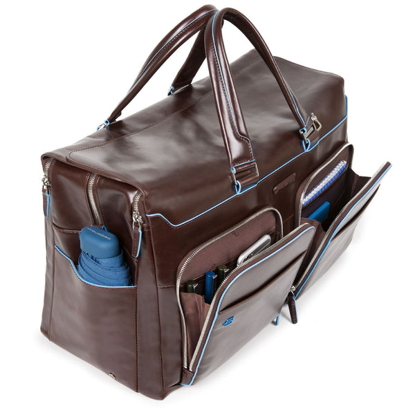 Duffel bag with computer and iPad®Air/Pro 10,5 Blue Square
