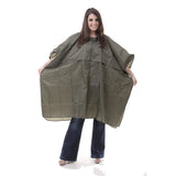 Waterproof PU Coated Nylon Rain Poncho With Hood - Available 25th November