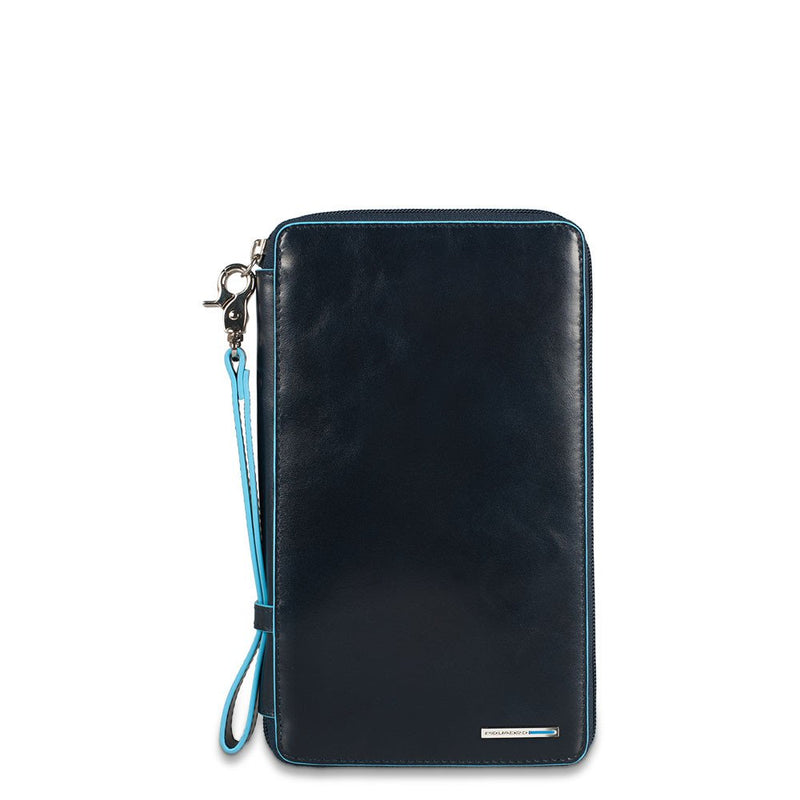 Travel document holder with credit Black Square