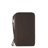 Travel document holder with credit card slots, pen Black Square