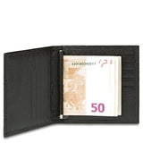 Men's wallet with document, credit card and banknote facility