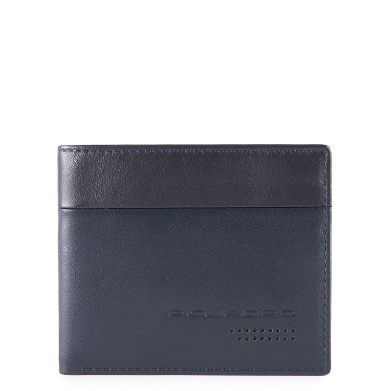 Men’s wallet with removable document facility and RFID anti-fraud protection