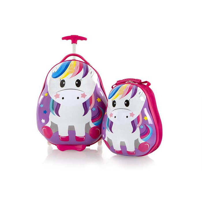 Travel Tots Unicorn Kids Luggage Backpack Set – Travellers